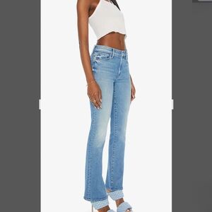 NWT, Mother,  Outsider Sneak Jeans Nice